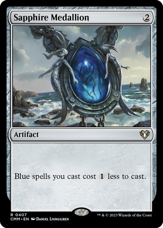 Sapphire Medallion front