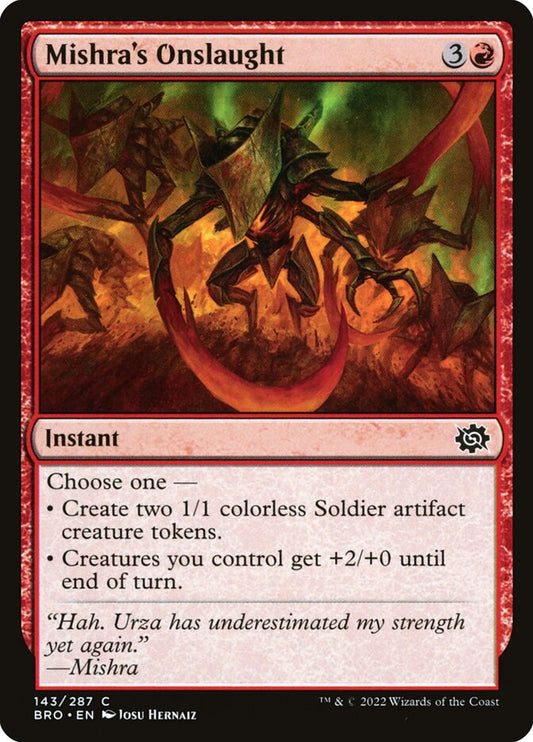 Mishra's Onslaught front