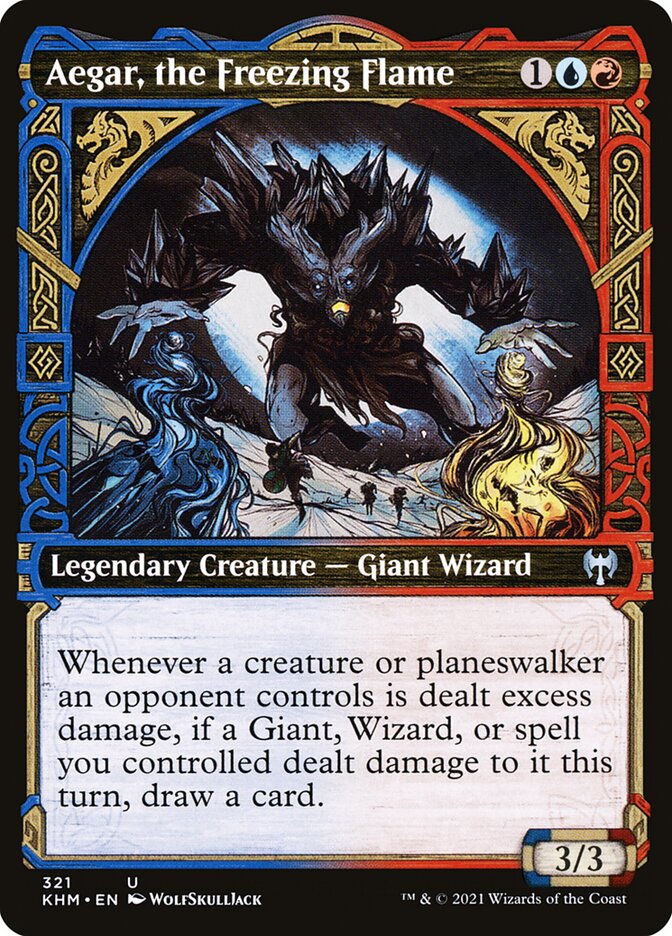 Aegar, the Freezing Flame front
