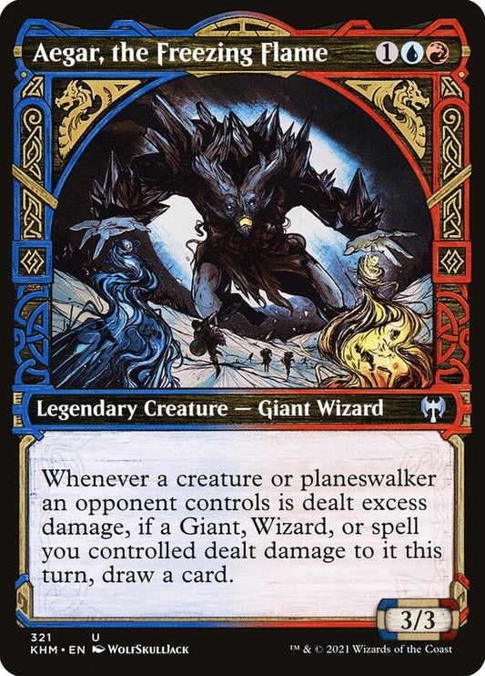 Aegar, the Freezing Flame front