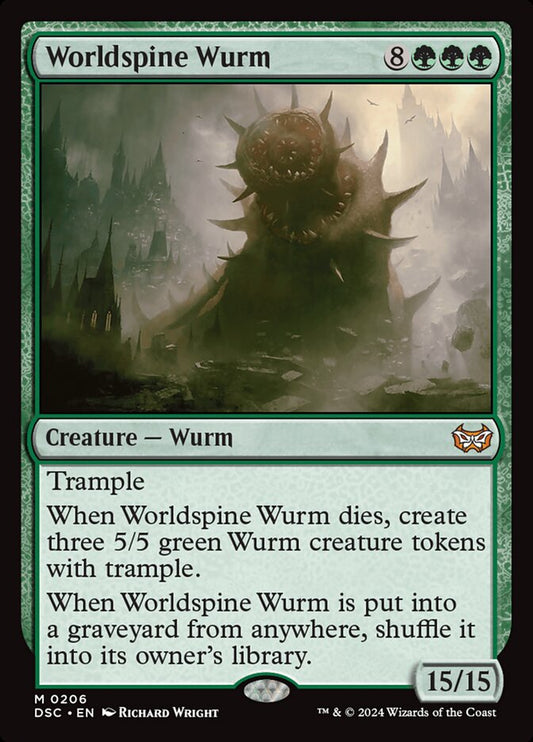 Worldspine Wurm front