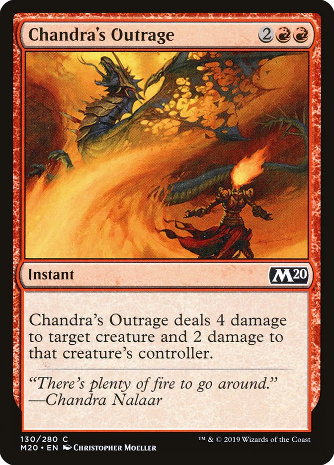 Chandra's Outrage front