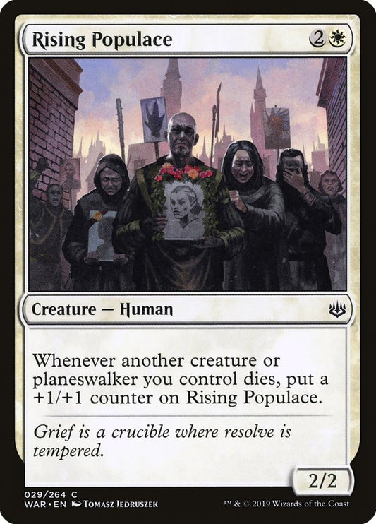 Rising Populace front