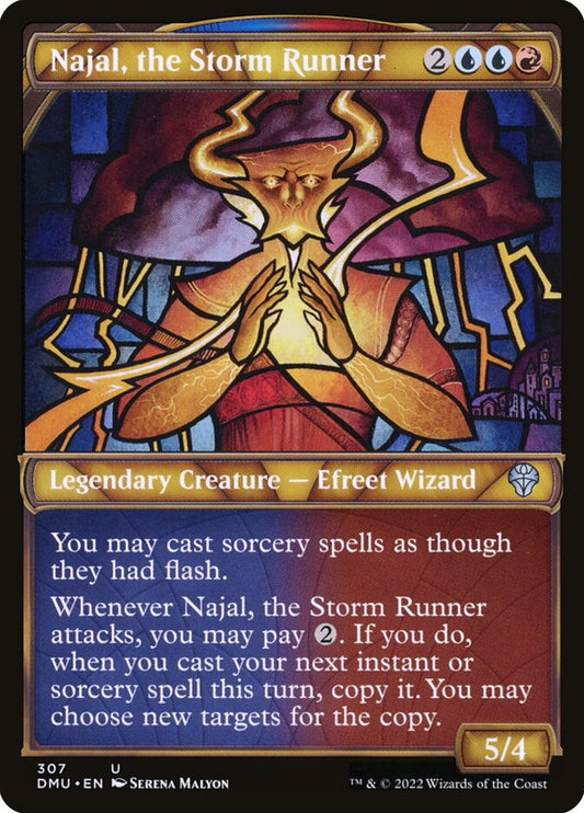 Najal, the Storm Runner front