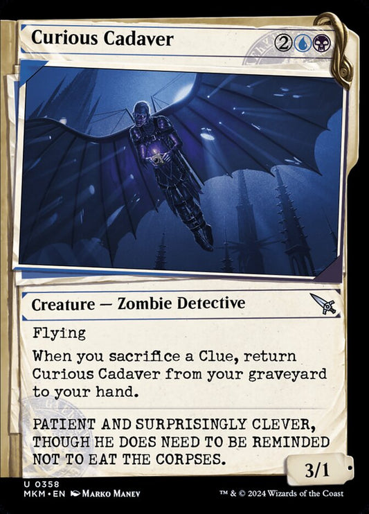 Curious Cadaver front
