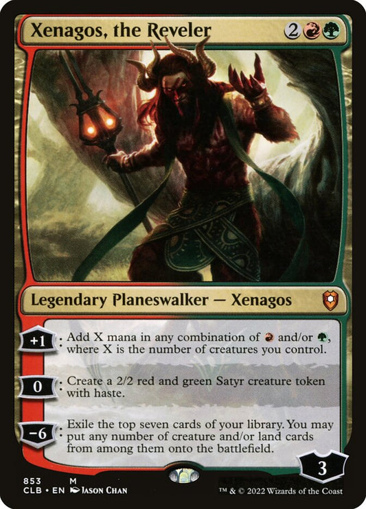 Xenagos, the Reveler front