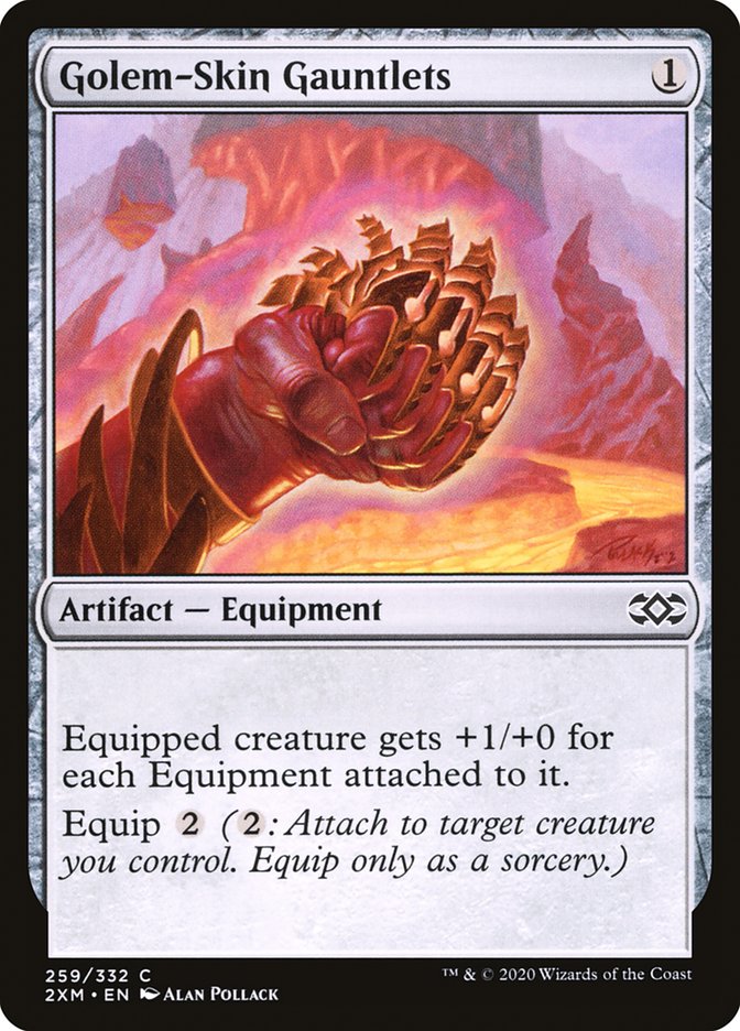 Golem-Skin Gauntlets front