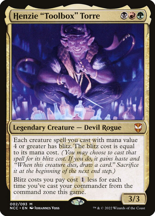 Henzie "Toolbox" Torre front