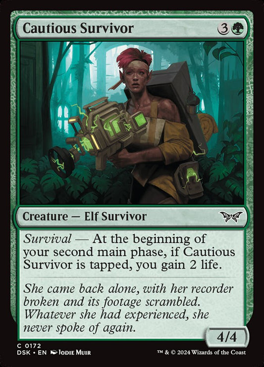 Cautious Survivor front