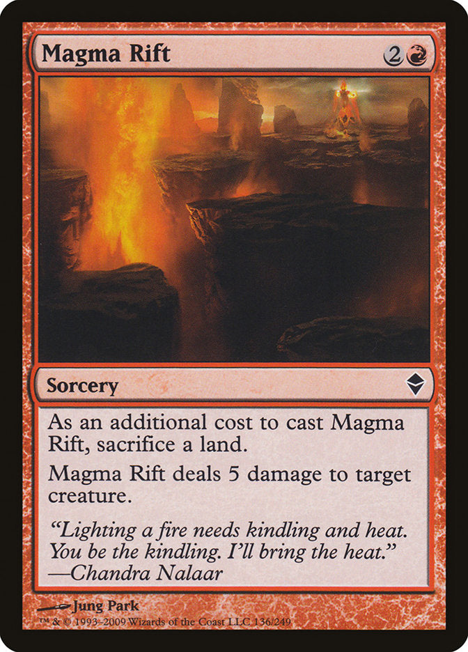 Magma Rift front
