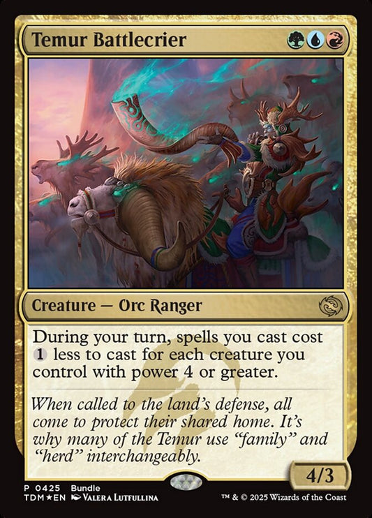 Temur Battlecrier front