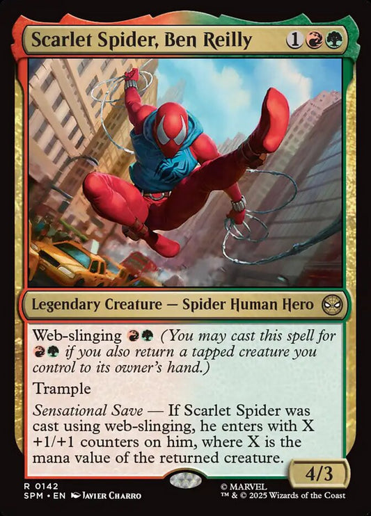 Scarlet Spider, Ben Reilly front