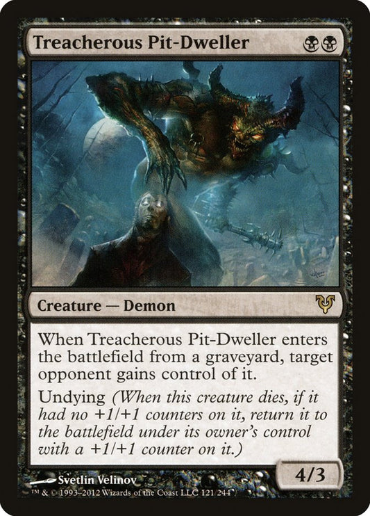 Treacherous Pit-Dweller front