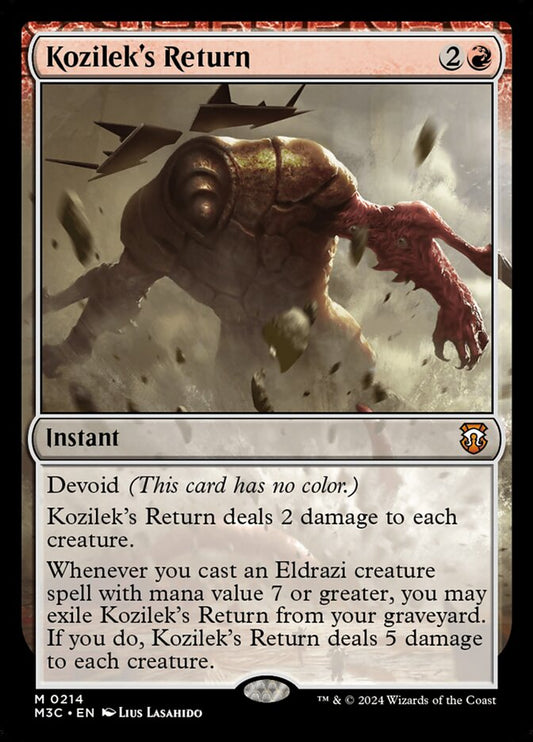 Kozilek's Return front