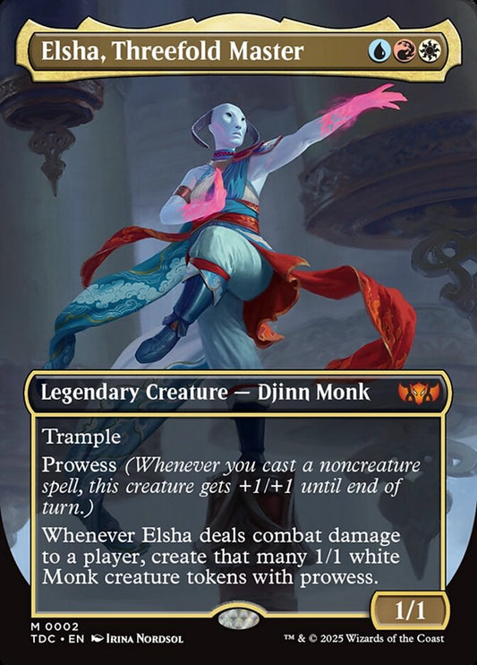 Elsha, Threefold Master front
