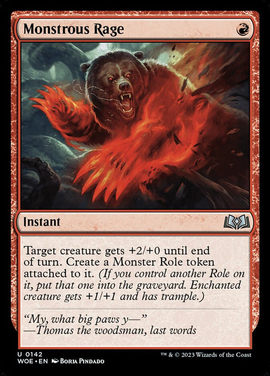 Monstrous Rage front