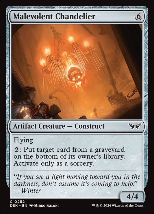 Malevolent Chandelier front