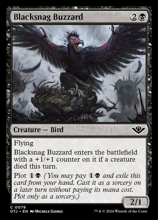 Blacksnag Buzzard front