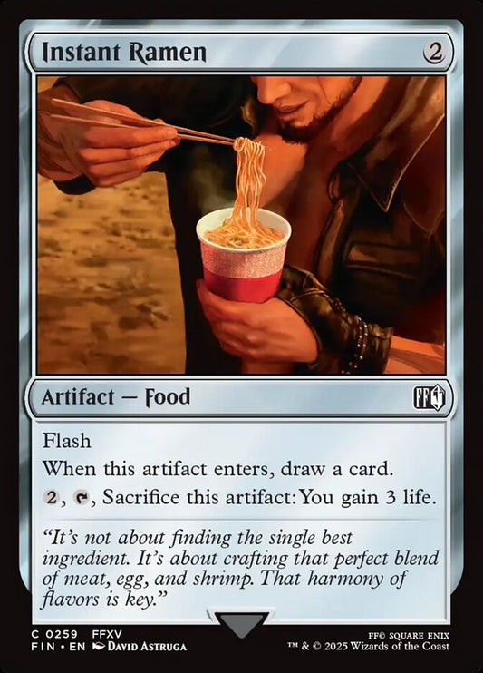 Instant Ramen front