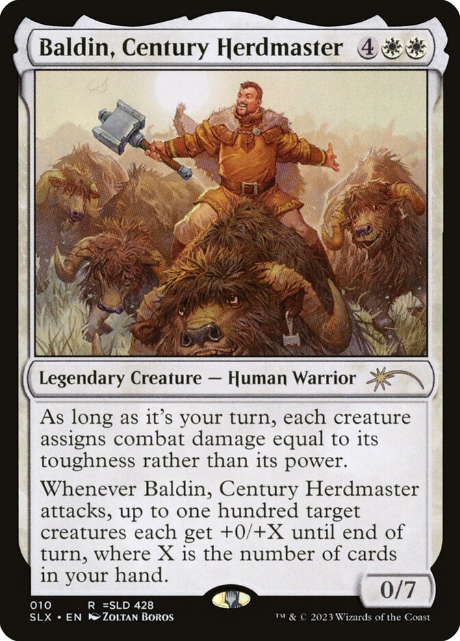 Baldin, Century Herdmaster front