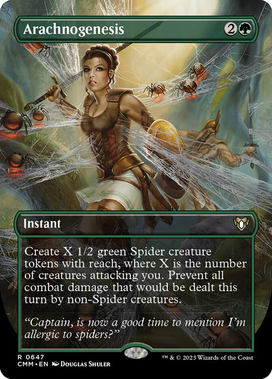 Arachnogenesis front