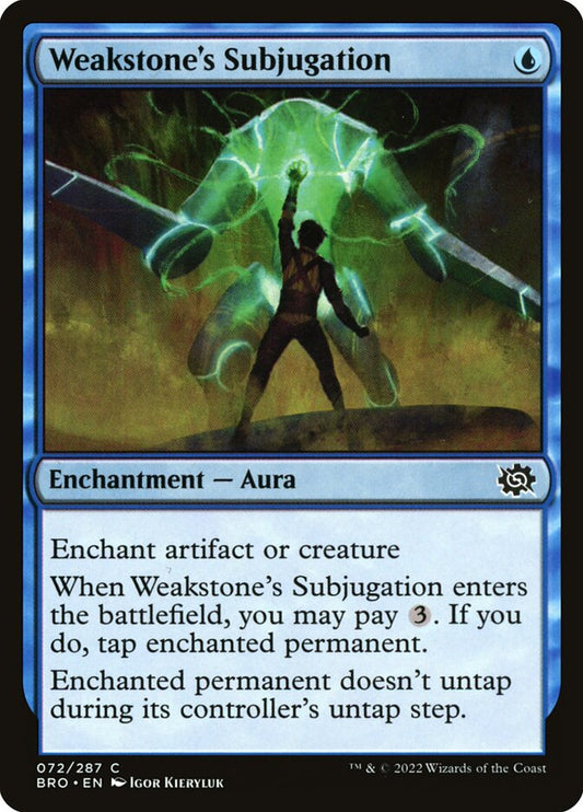 Weakstone's Subjugation front