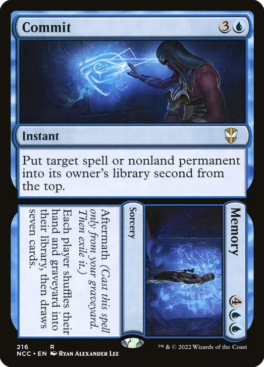 Commit // Memory back