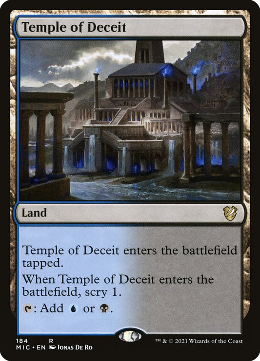 Temple of Deceit front
