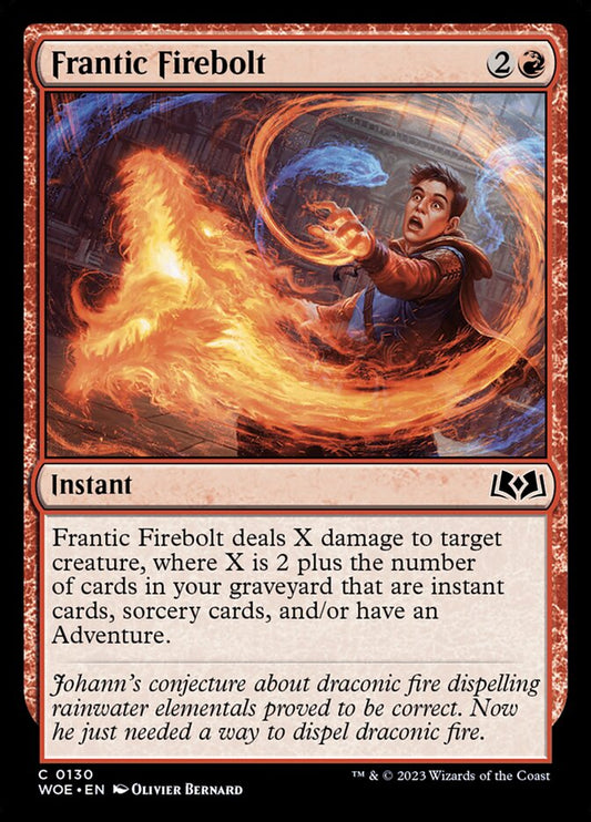 Frantic Firebolt front