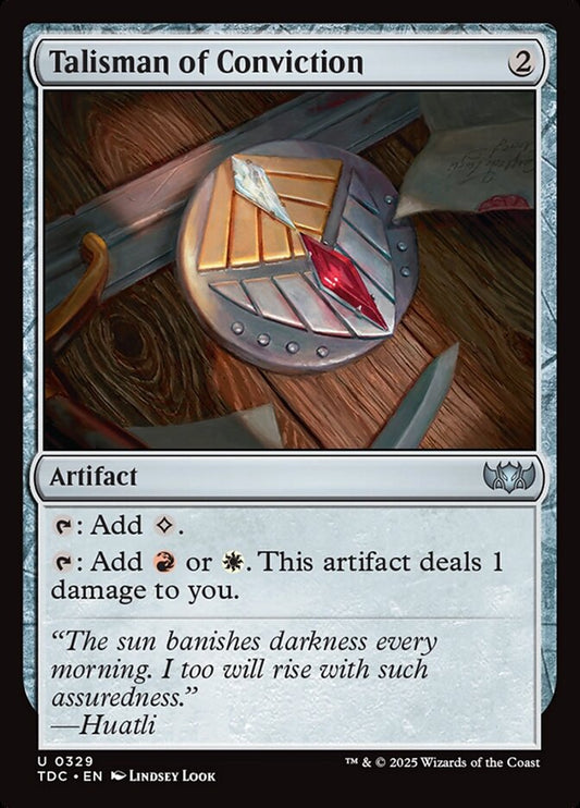 Talisman of Conviction front