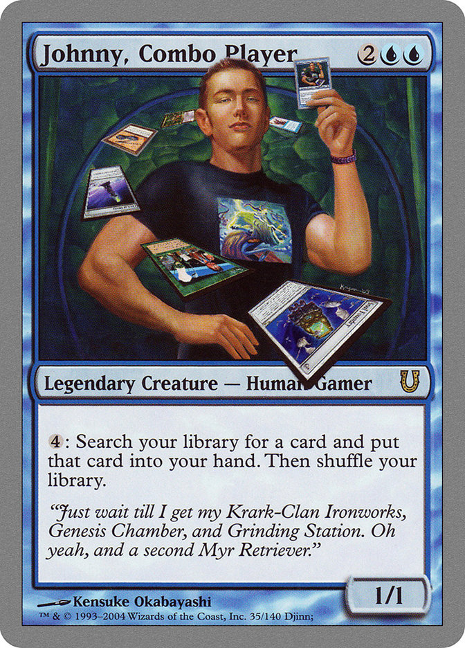 Johnny, Combo Player front