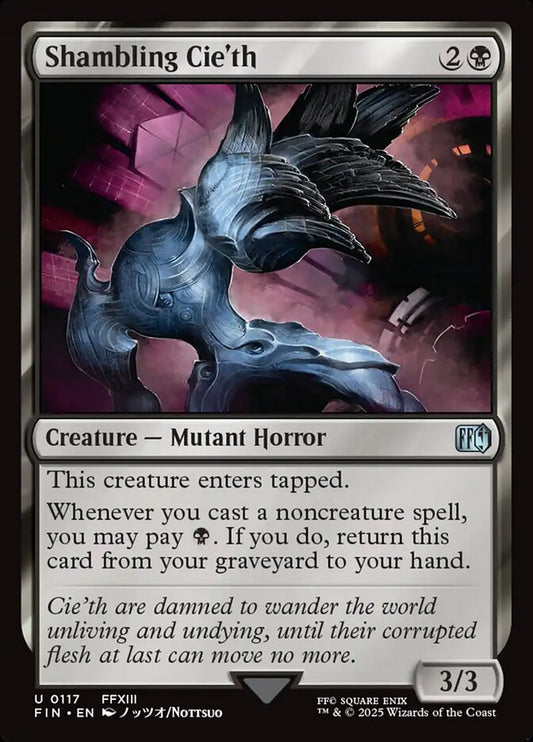 Shambling Cie'th front