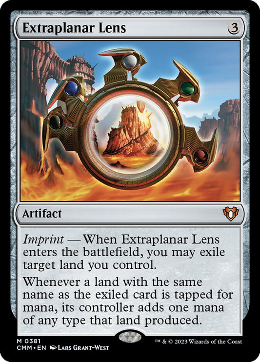 Extraplanar Lens front