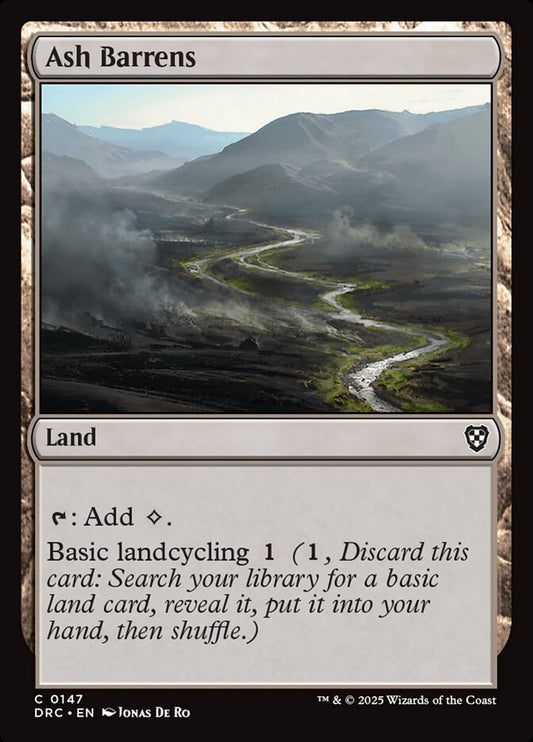 Ash Barrens front