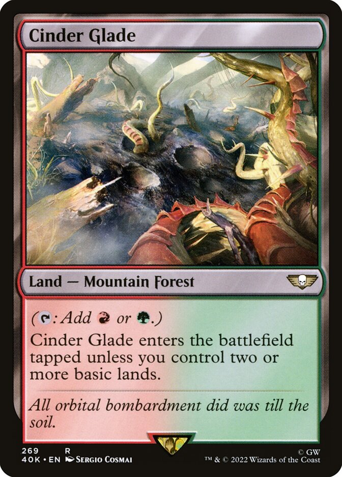 Cinder Glade front