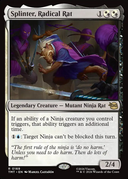 Splinter, Radical Rat front