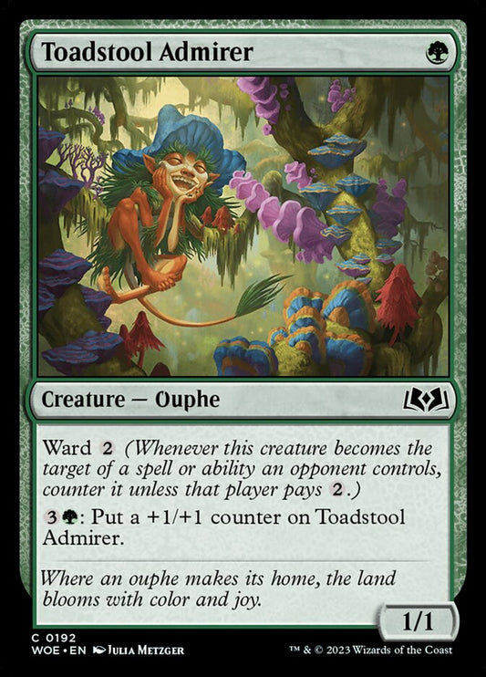 Toadstool Admirer front