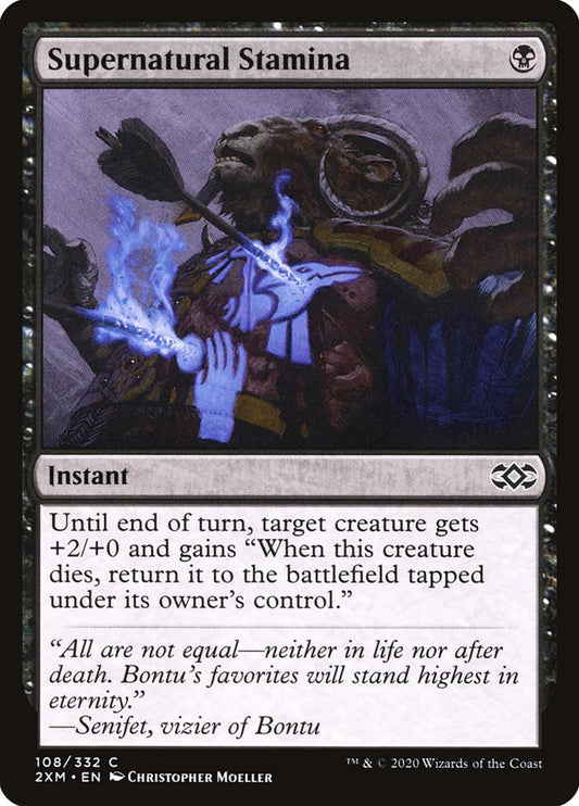 Supernatural Stamina front