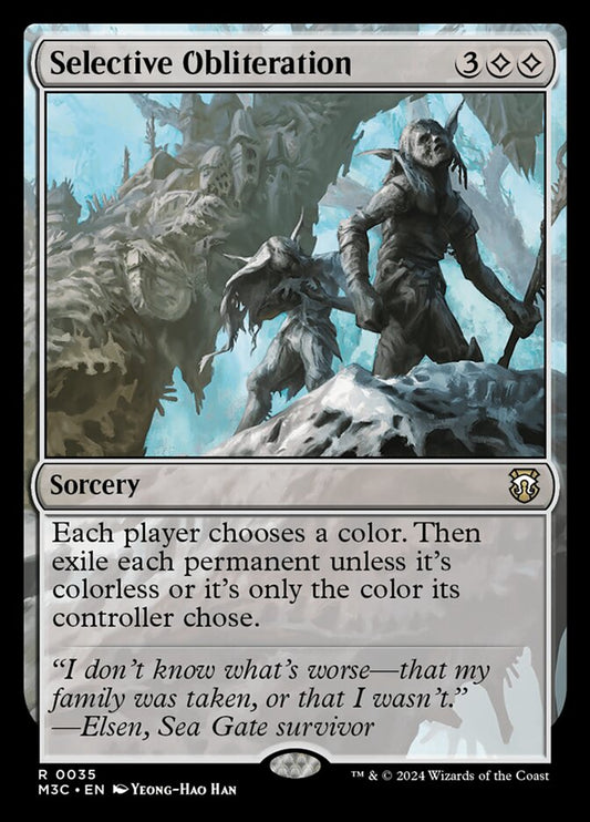 Selective Obliteration front