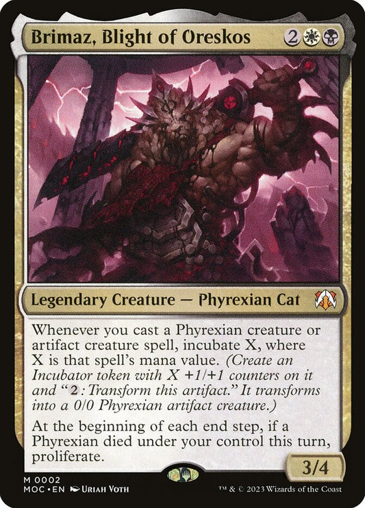 Brimaz, Blight of Oreskos front
