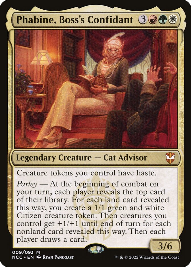 Phabine, Boss's Confidant front