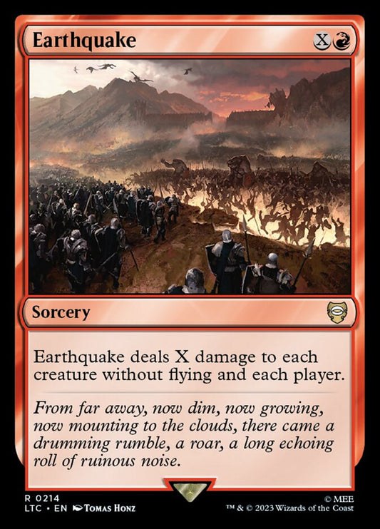 Earthquake front