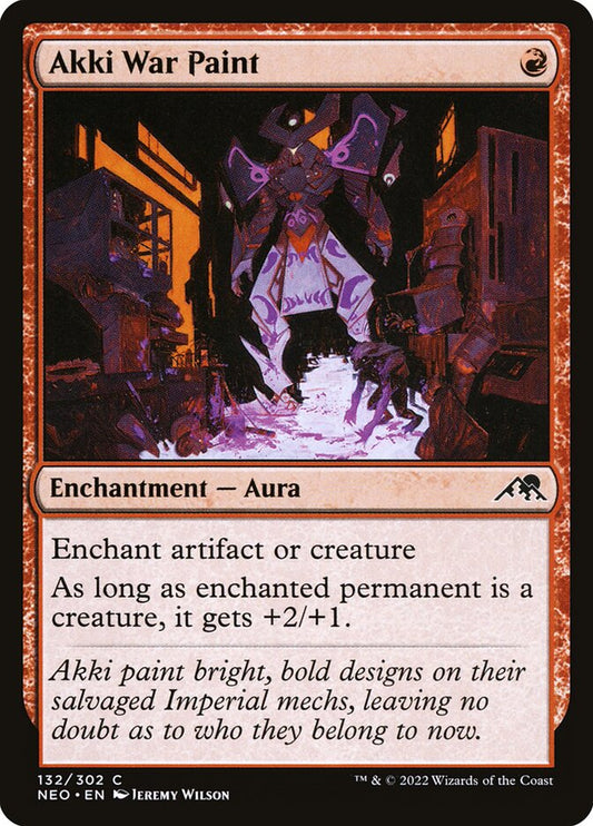 Akki War Paint front
