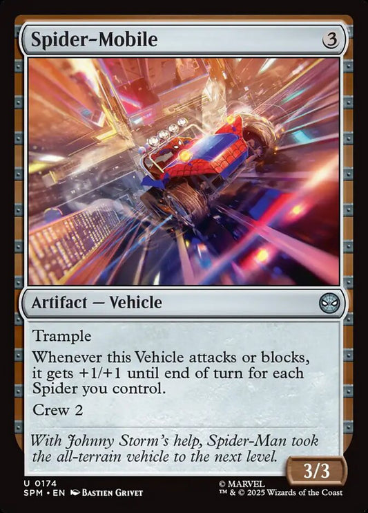 Spider-Mobile front