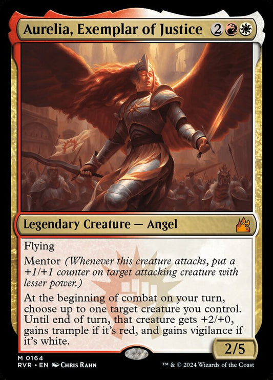 Aurelia, Exemplar of Justice front