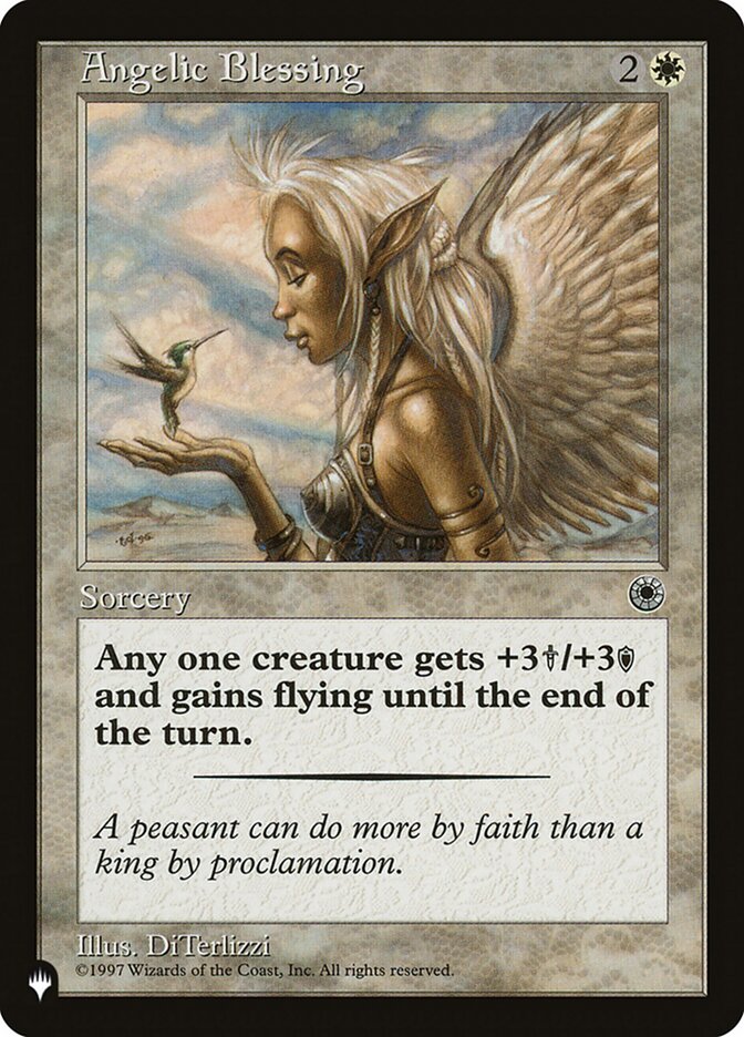 Angelic Blessing front