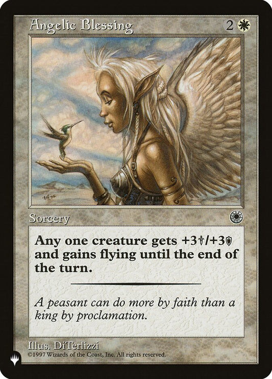 Angelic Blessing front