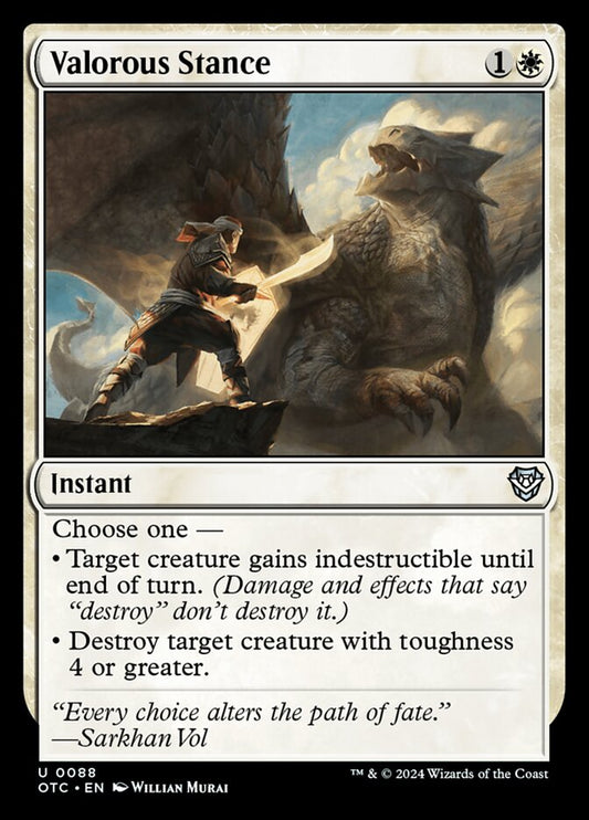 Valorous Stance front