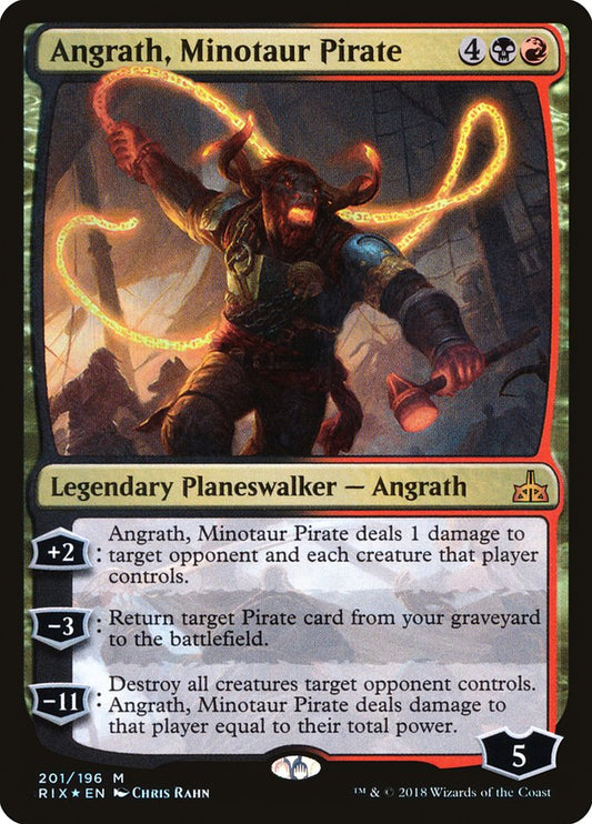 Angrath, Minotaur Pirate front