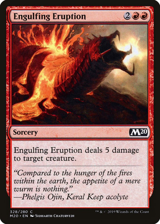 Engulfing Eruption front